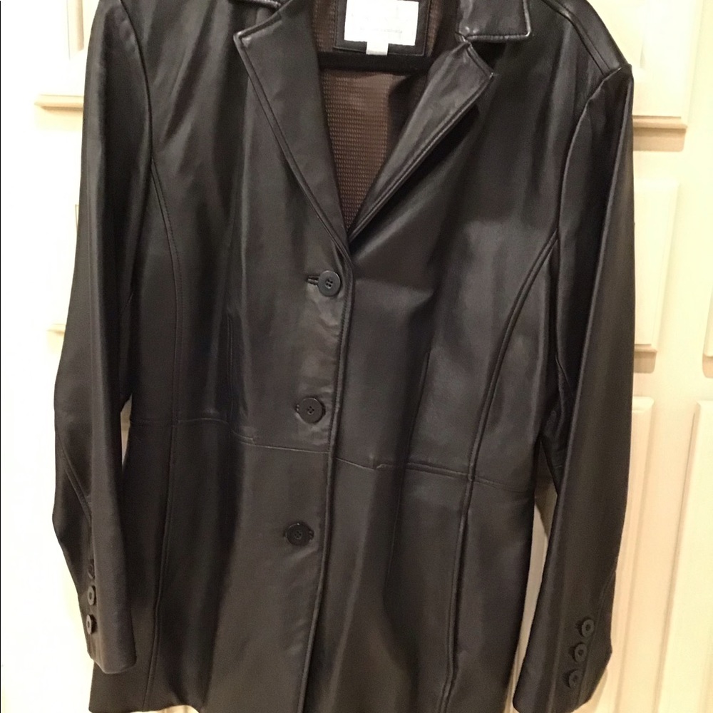 🌷WORTHINGTON LAMBSKIN JACKET SIZE LARGE
